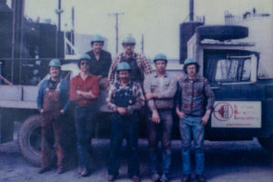 Back Row: Jay Follman, Brian Nelson. Front Row L to R: Dwayne Scollard, Mike Head, Orland Eskola, John Carroll, Louis Nutter